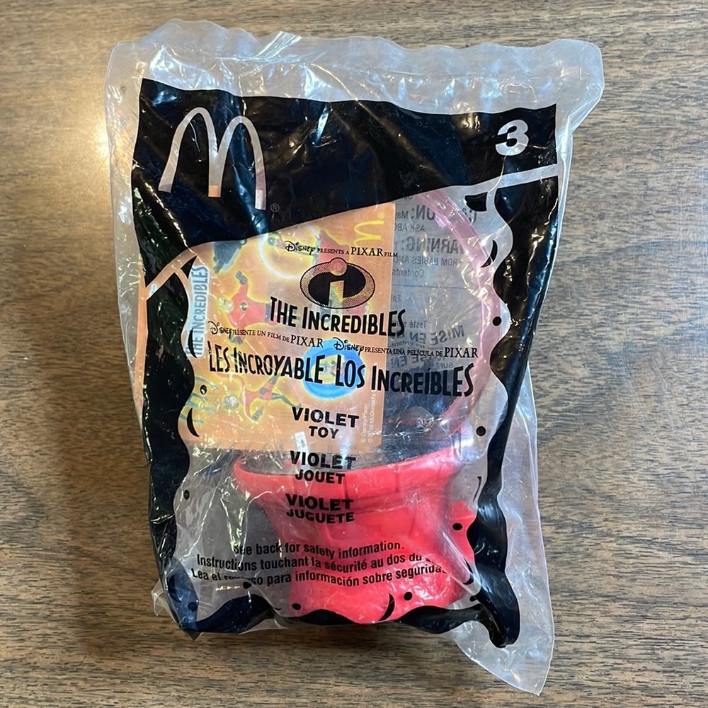 McDonalds Incredibles Happy Meal Toy,‎ 2004, New